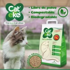 CatEko Arena Sanitaria Ecológica 3 Kg 5 CatEko Arena Sanitaria Ecológica 3 Kg -Puntomascotas Tienda Cat Eko Arena Sanitaria Ecologica 3 Kg 1