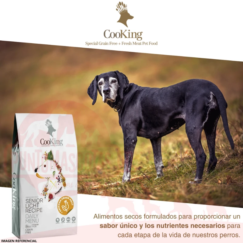 Cooking Alimento Grain Free Super Premium Perro Senior Light 2 Kg 5 Cooking Alimento Grain Free Super Premium Perro Senior Light 2 Kg - Imagen 3