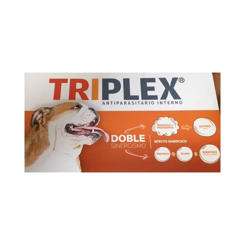 Antiparasitario Triplex 4 Comprimidos 3 Antiparasitario Triplex 4 Comprimidos
