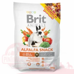 Brit Animals Alfalfa Snack Para Roedores 100g