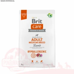 Brit Care Adult Medium Cordero Y Arroz 3 Kg