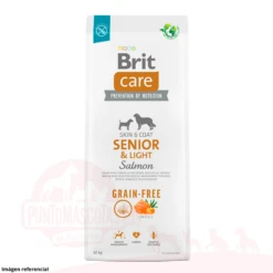 Brit Care Libre De Granos Senior & Light Salmon 12 Kg