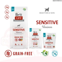 Brit Care Sensitive Venison And Potato 3 Kg -Puntomascotas Tienda brit care sensitive venison and potato 3 kg 3