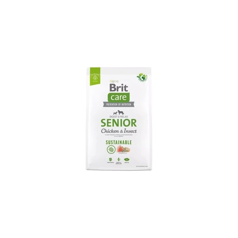 Brit Care Sustainable Senior Chicken And Insect 1kg 3 Brit Care Sustainable Senior Chicken And Insect 1kg