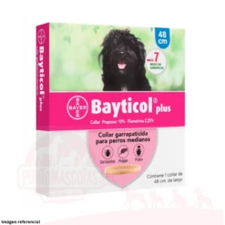 Collar Garrapaticida Bayticol Plus Raza Mediana