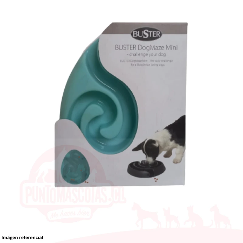 Comedero Laberinto Grande Anti Ansiedad Turquesa 4 Comedero Laberinto Grande Anti Ansiedad Turquesa - Imagen 2