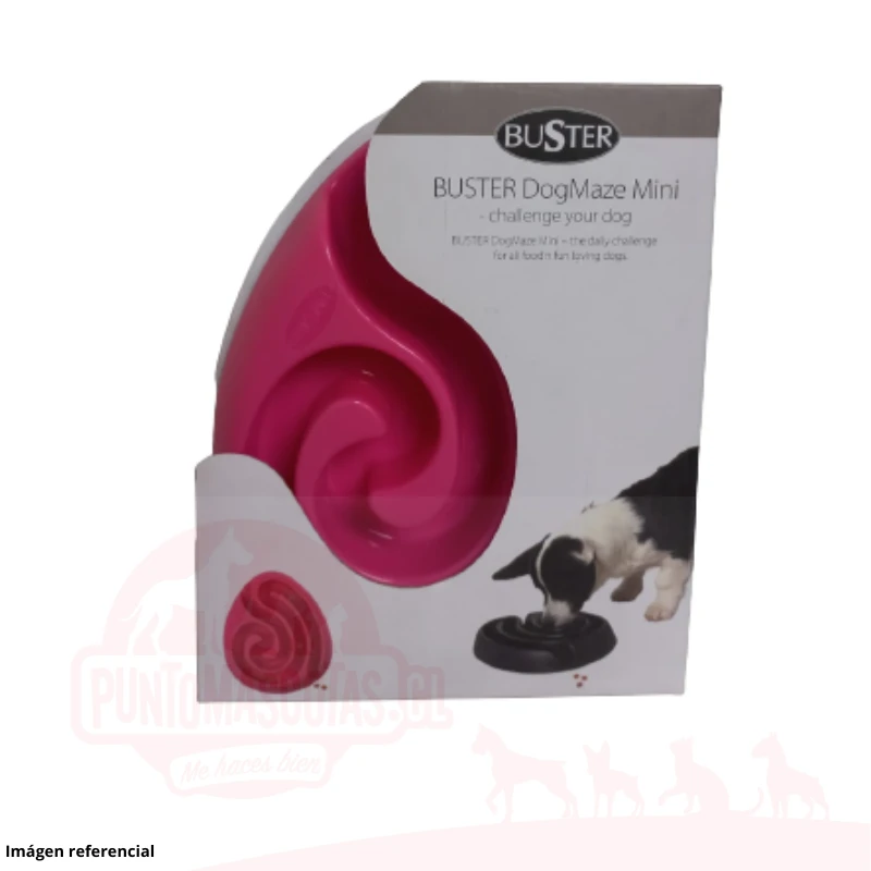 Comedero Laberinto Pequeño Anti Ansiedad Fucsia 4 Comedero Laberinto Pequeño Anti Ansiedad Fucsia - Imagen 2