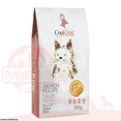 Cooking Alimento Grain Free Super Premium Gato Adulto Salmón 8 Kg