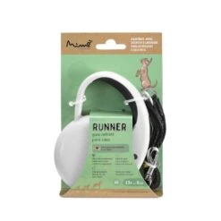 Correa Retráctil Perro Mimo P 3m 8kg Blanca -Puntomascotas Tienda correa retractil perro mimo p 3m 8kg blanca 3