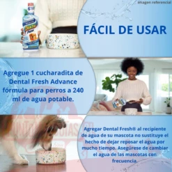 Dental Fresh Advance Whitening 237ml -Puntomascotas Tienda dental fresh advance whitening 237ml 2