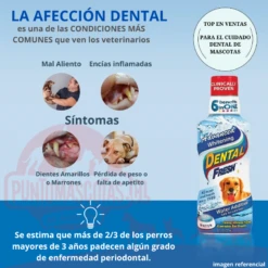 Dental Fresh Advance Whitening 237ml -Puntomascotas Tienda dental fresh advance whitening 237ml 3