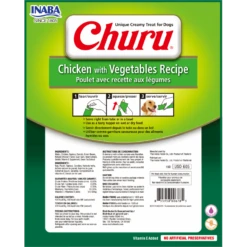 Golosinas Churu Perro Pollo Y Vegetales 8unds 5 Golosinas Churu Perro Pollo Y Vegetales 8unds -Puntomascotas Tienda golosinas churu perro pollo y vegetales 8unds 1