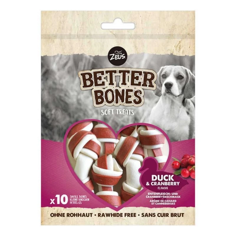 Golosinas Zeus Better Bones Huesitos Pato Arandanos 3 Golosinas Zeus Better Bones Huesitos Pato Arandanos