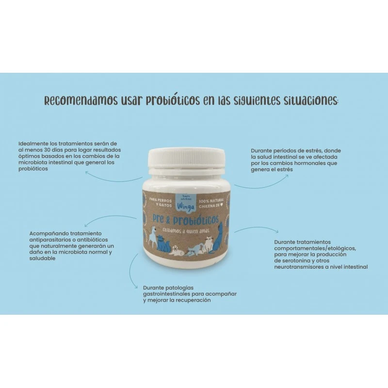 Winga Pre & Probioticos 60 Grs 6 Winga Pre & Probioticos 60 Grs - Imagen 4