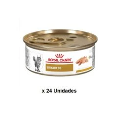Pack 24 Lata Royal Canin Alimento Urinary SO Felina 145 Grs.