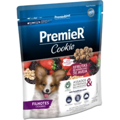 Premier Cookie Cachorros Frutos Rojos Y Avena Perro 250gramos 5 Premier Cookie Cachorros Frutos Rojos Y Avena Perro 250gramos -Puntomascotas Tienda premier ambientes internos adultos pollo y salmon perro 250 grkg 1