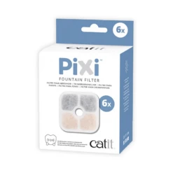 Repuesto Filtro Fuente De Agua Catit Pixi 6 Unidades