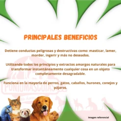 Amargante Ultra Bitter Fooey 118 Ml 7 Amargante Ultra Bitter Fooey 118 Ml -Puntomascotas Tienda synergylabs fooey x 4 oz x 118 ml 2