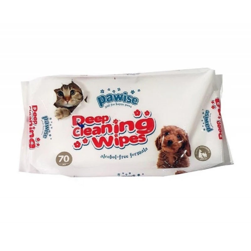 Toallitas Deep Cleaning Wipe Pawise 4 Toallitas Deep Cleaning Wipe Pawise - Imagen 2